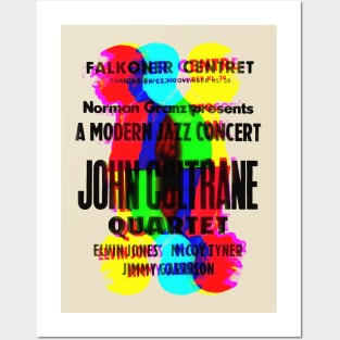 John Coltrane concert graphic Posters and Art